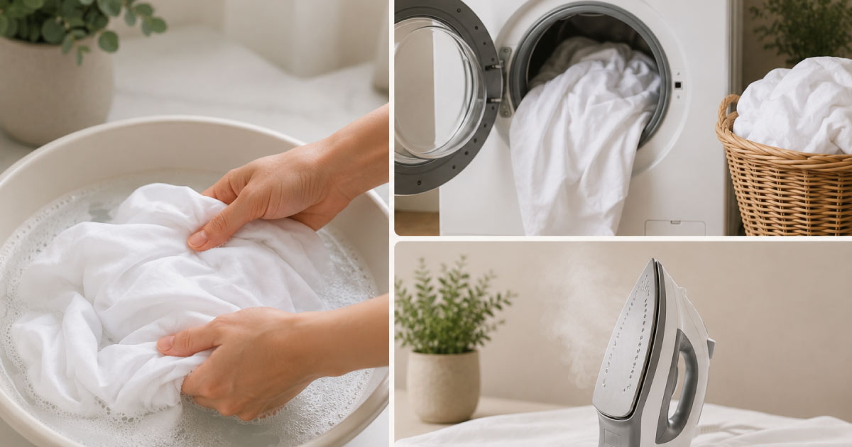 The art of the wash: 5 mistakes slowly ruining your flat sheets