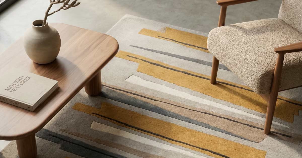 Hand-Tufted Rugs in a budget for Modern Homes