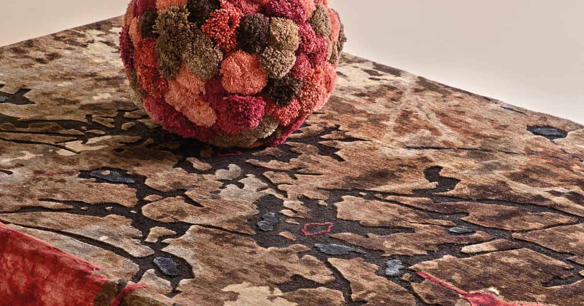 Obeetee's Collaboration with Contemporary Art  Where Art and Carpets Converge