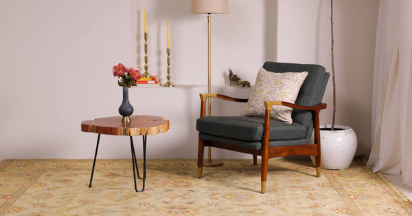 Pairing Patterns- Matching Accent Furniture with Handcrafted Rugs