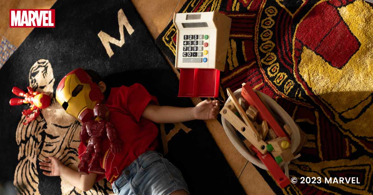 Transform Your Space with rugs inspired by Marvel Super Heroes