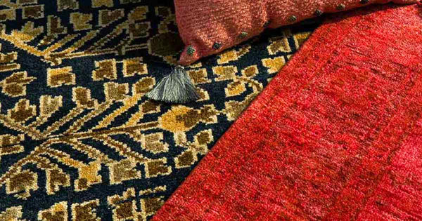 Vibrant rugs for the winter vibes