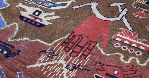 War rugs- Conflict, culture, and art