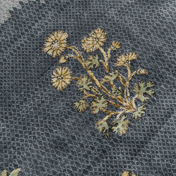 Nishat Bagh-Cv Hand Knotted Woollen And Silk Rug By Anju Modi