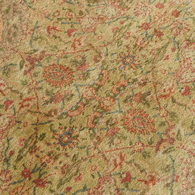 ZafranHand Knotted Silk Rug