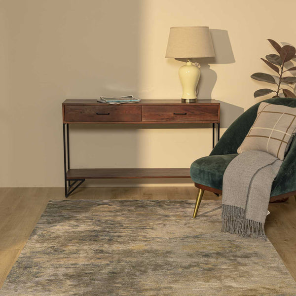 Tess Hand Tufted Woollen And Viscose Rug