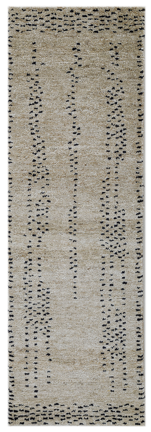 Bimah Hand Knotted Jute and Cotton Runner