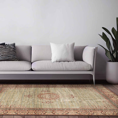 Rabia Hand Knotted Woollen Rug