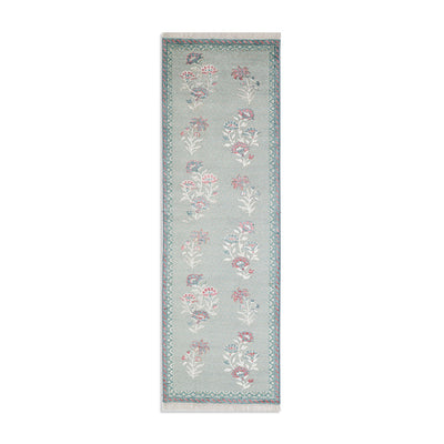 Baagh Hand Knotted Woollen Runner