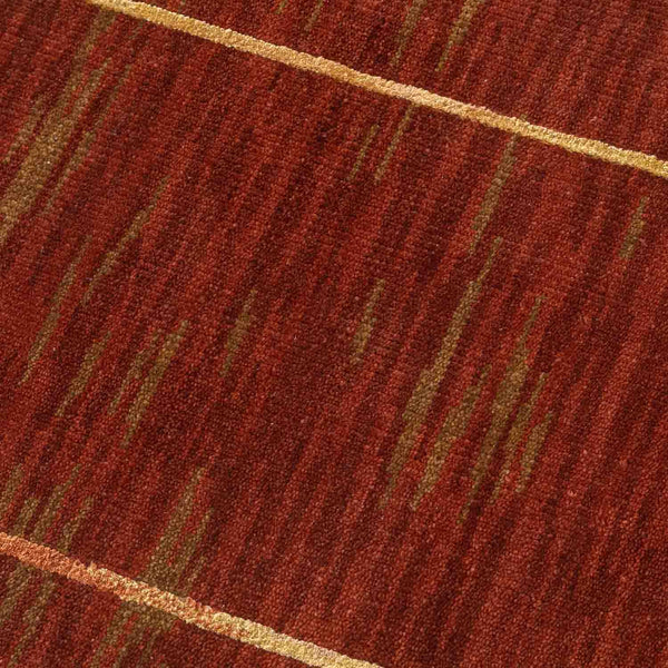 Inner Weaves Hand Knotted Woollen And Silk Rug By Angeli Sowani