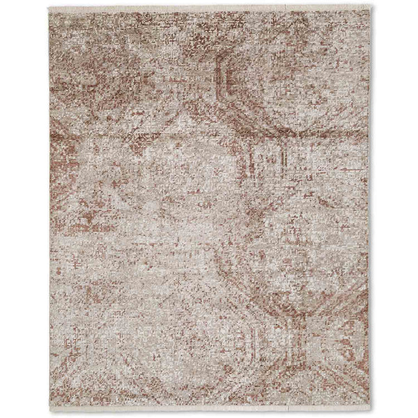 Ester Hand Knotted Woollen And Viscose Rug