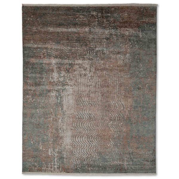 Cristina Hand Knotted Woollen And Viscose Rug