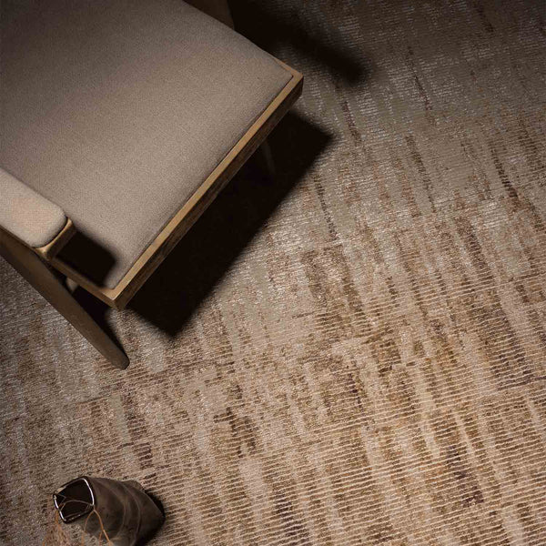 Trunk Hand Knotted Viscose And Jute Rug