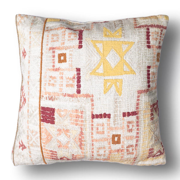Sahaja Printed and Embroidered Cushion Cover