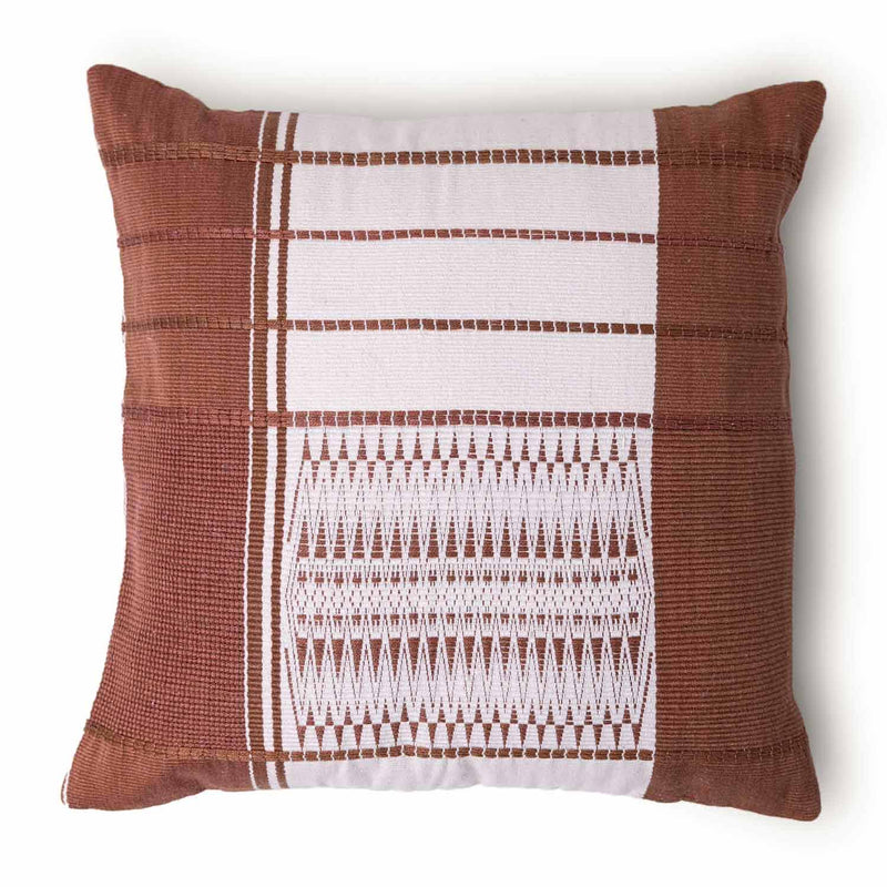 Luhevi Ru Hand Woven Cotton Cushion Cover