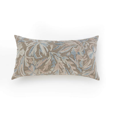 Brisbanee Cotton Embroidered Lumbar Cushion Cover