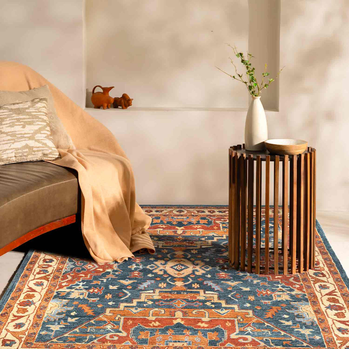 Zinder Rug Zinar Hand Tufted Woollen Rug