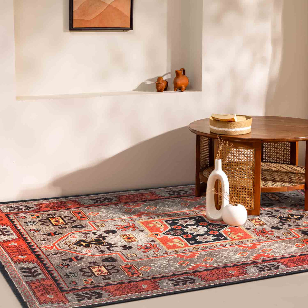 Ferghana Hand Tufted Woollen Rug