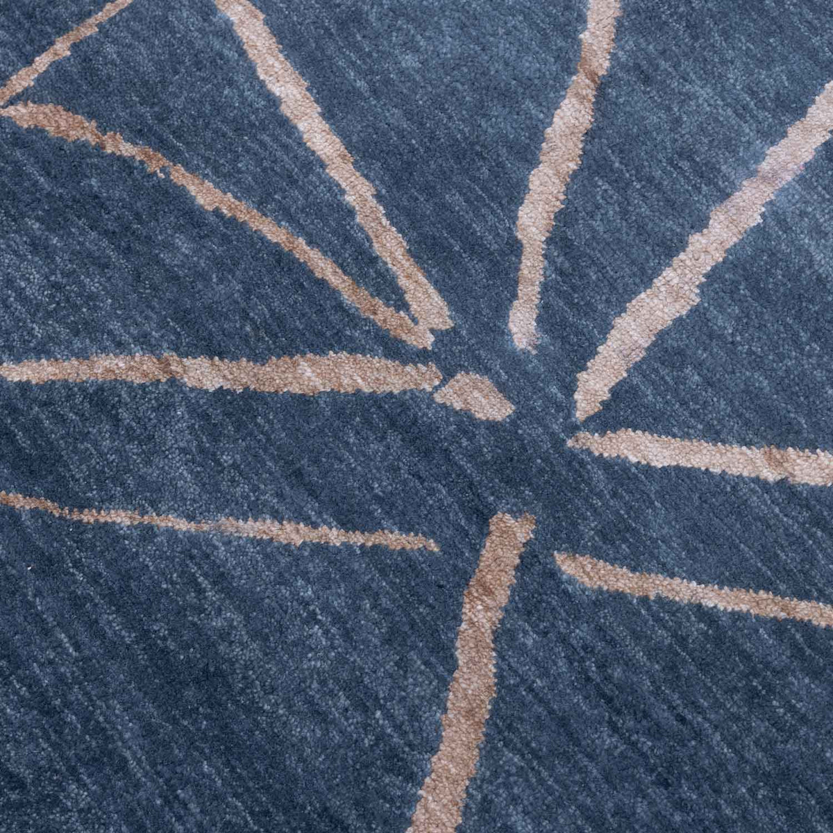 Sankaku Hand Knotted Wool And Silk Rug By Luke Irwin