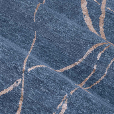 Sankaku Hand Knotted Wool And Silk Rug By Luke Irwin