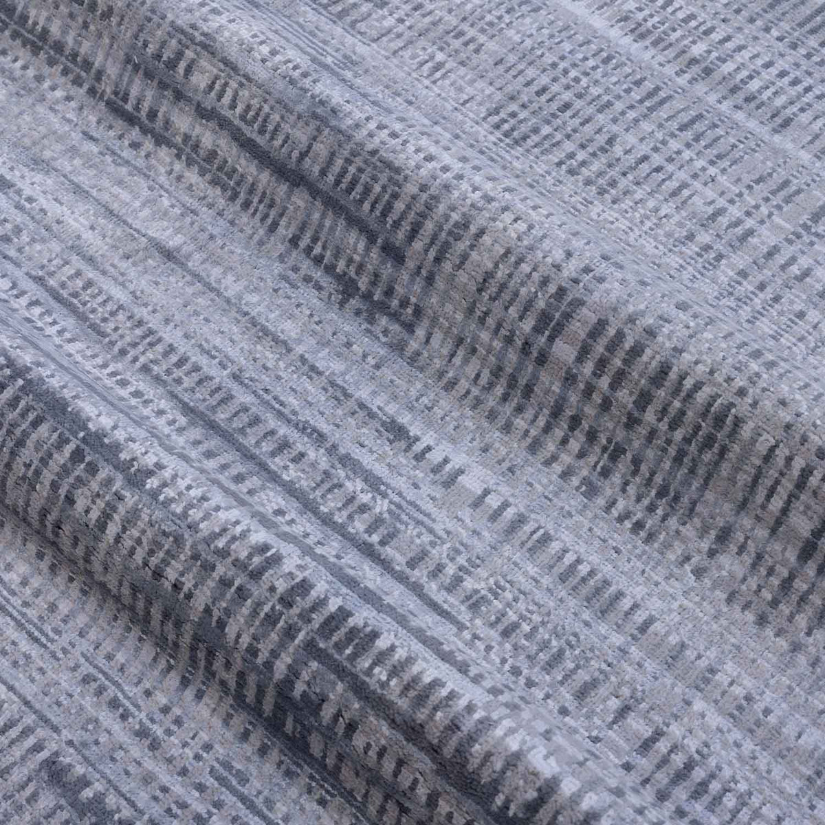 Trajectory Hand Knotted Wool And Silk Rug By Luke Irwin