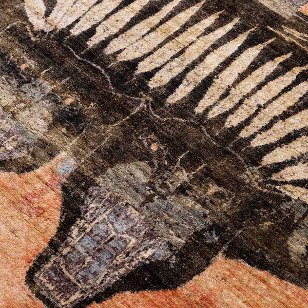 Le Tigre 3 Hand Knotted Silk Rug By Luke Irwin