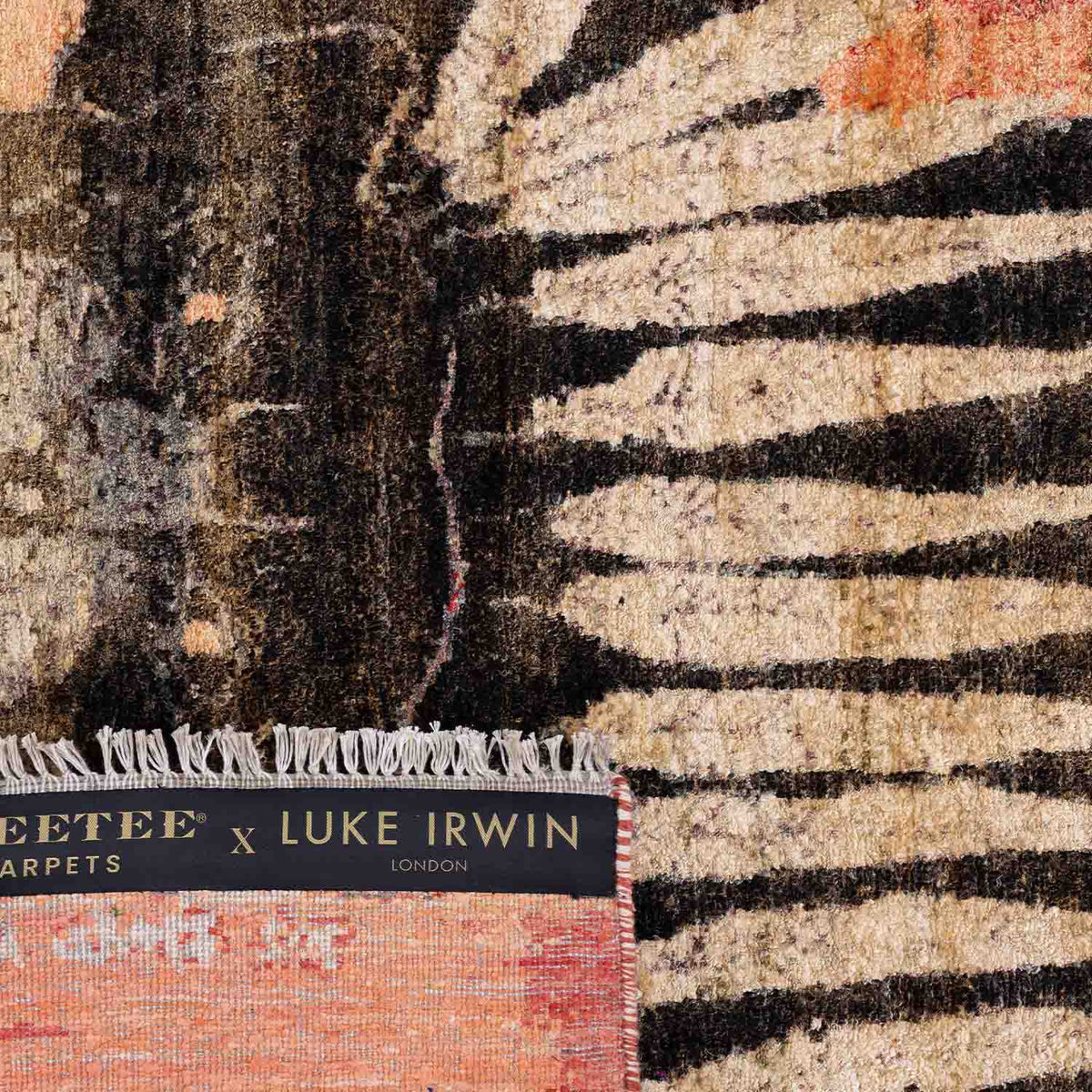 Le Tigre 3 Hand Knotted Silk Rug By Luke Irwin