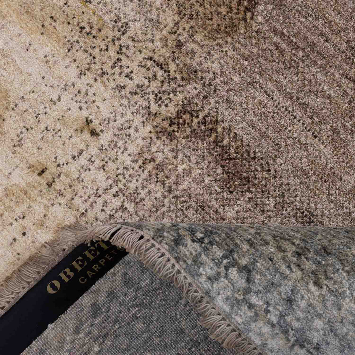 Twilight Hand Knotted Silk Rug By Luke Irwin