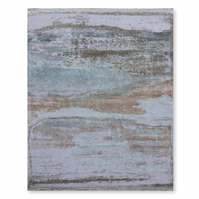 Aaliyah Hand Knotted Wool And Viscose Rug