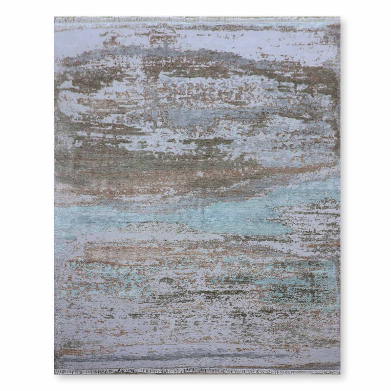 Naturalé Hand Knotted Wool And Viscose Rug