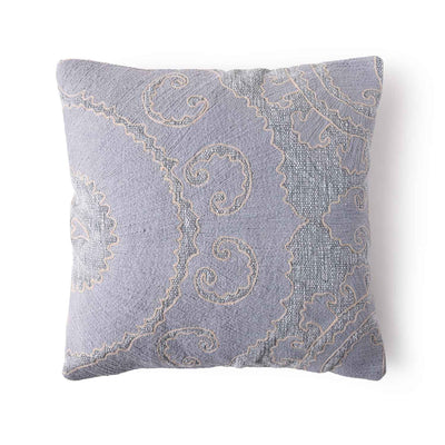 Shenai Embroidered Cotton Cushion Cover