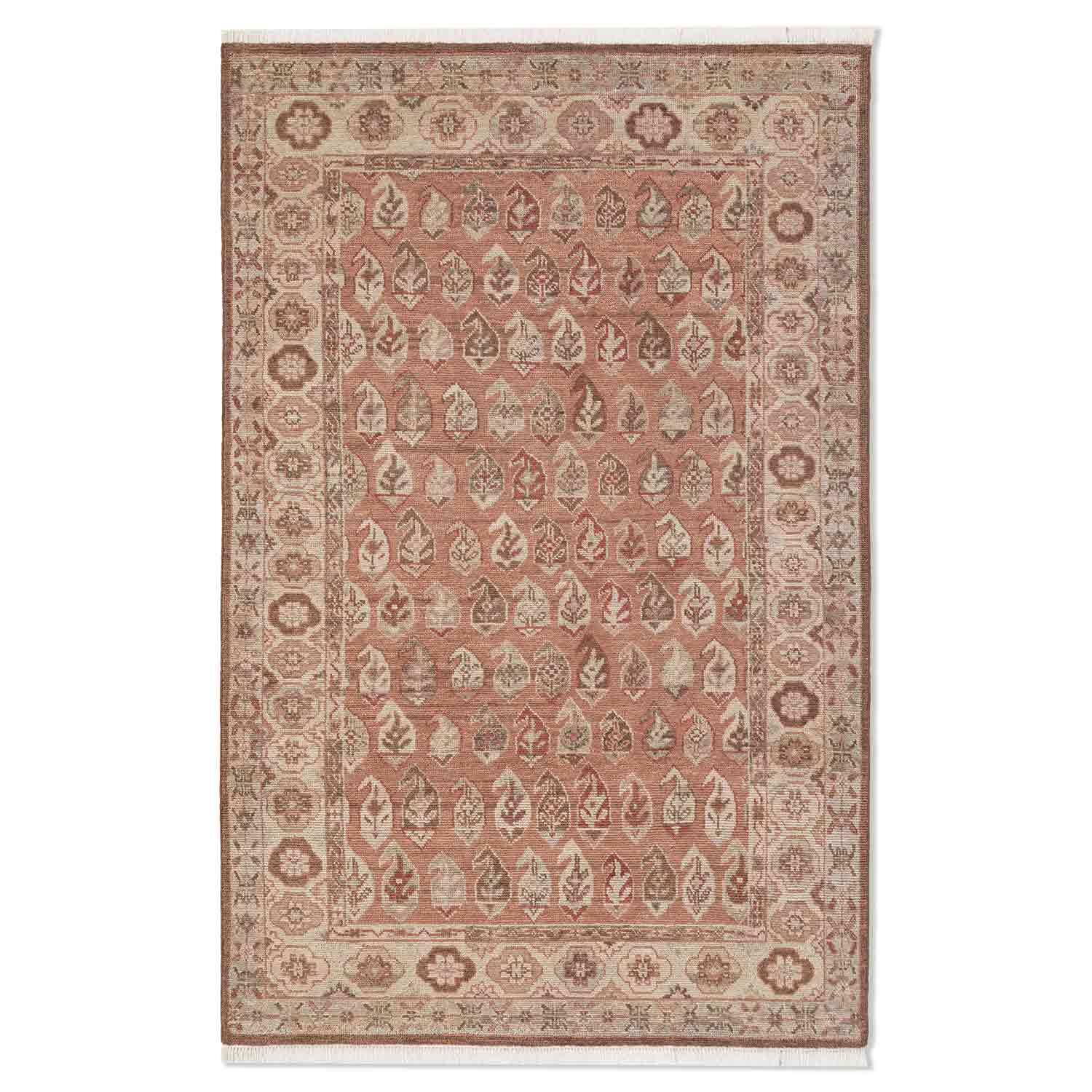 Herati Hand Knotted Woollen Rug