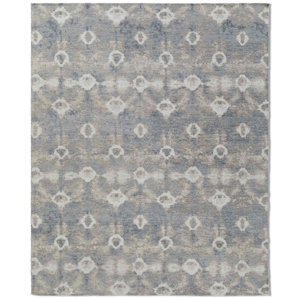 Bandhej Hand Knotted Woollen Rug
