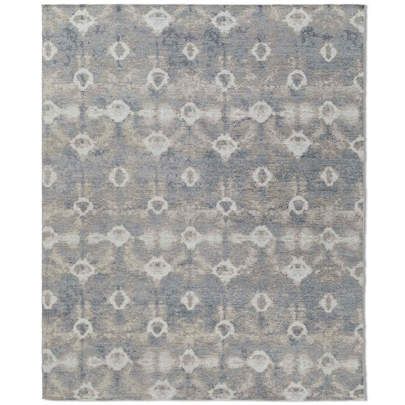 BANDHEJ Hand Knotted Woollen And Cotton Rug