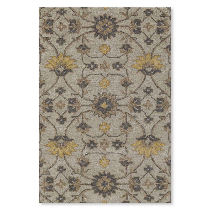 Sharp Hand Tufted Woollen And Polyester Rug