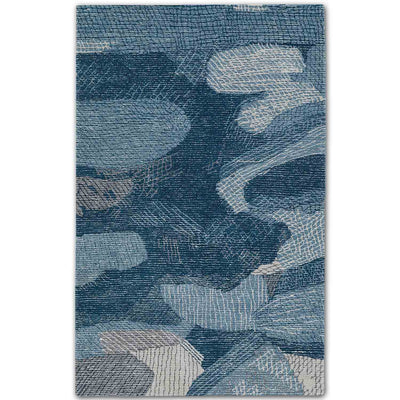 Hibbah Hand Tufted Woollen And Viscose Rug