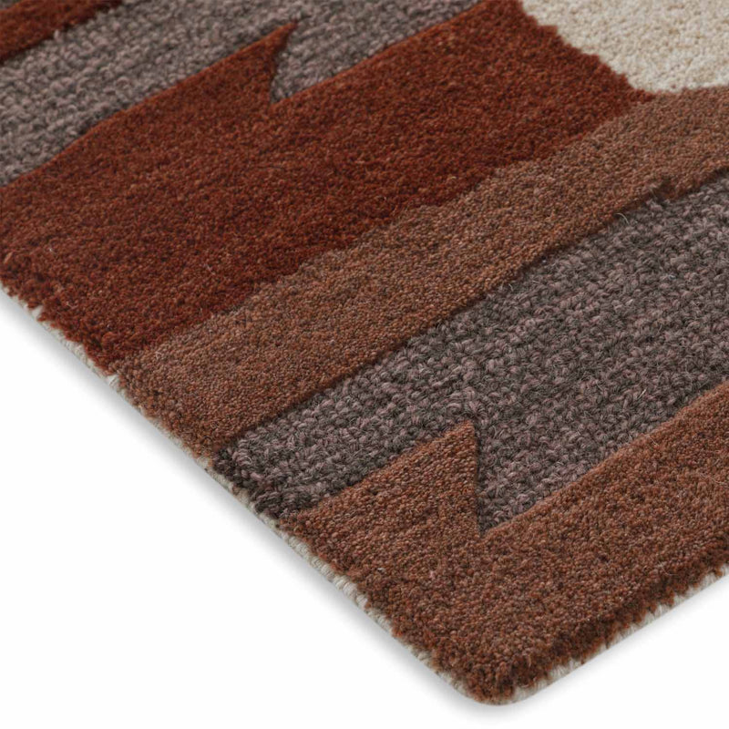 Nyla  Hand Tufted Woollen And Viscose Rug