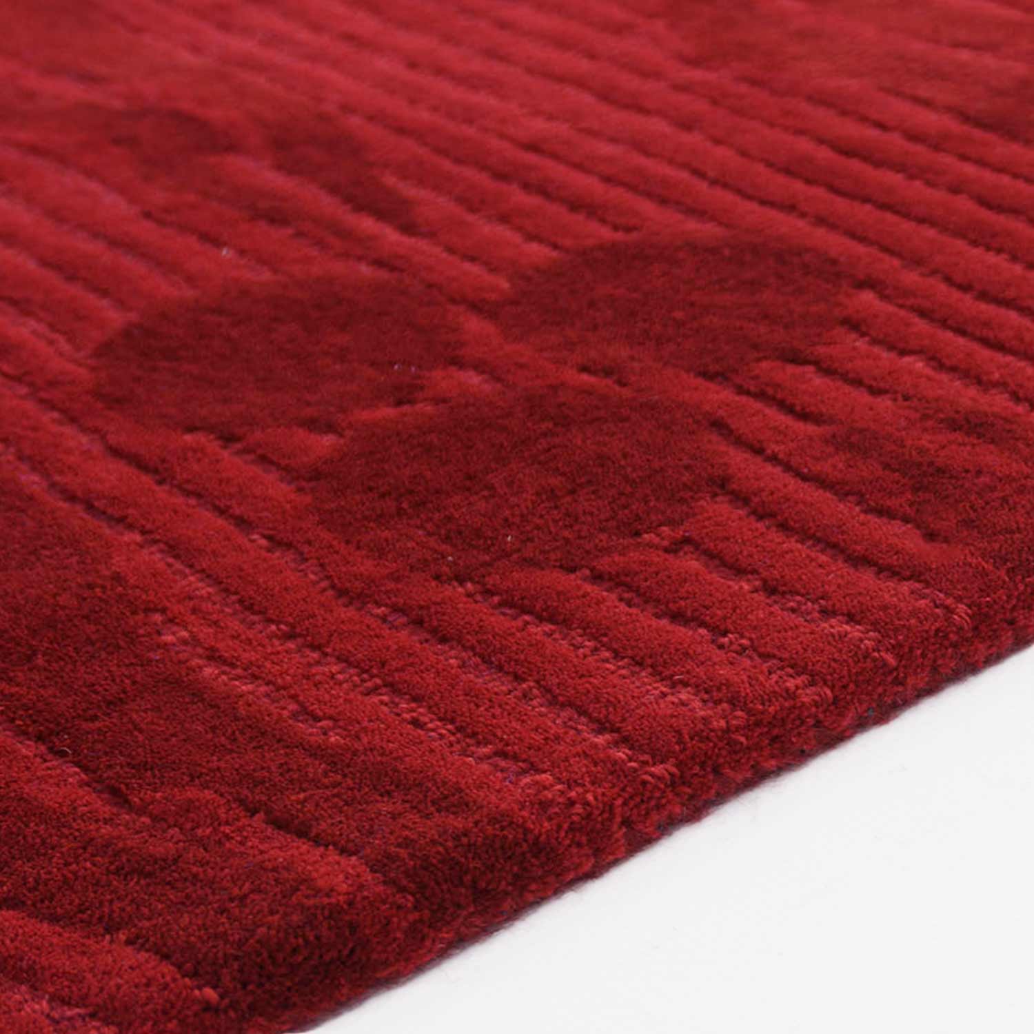 Stair-wave Hand Tufted Woolen Rug