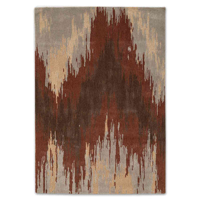 The Earth Hand Tufted Woollen And  Viscose Rug