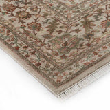 Flax Hand Knotted Woollen And Silk Rug