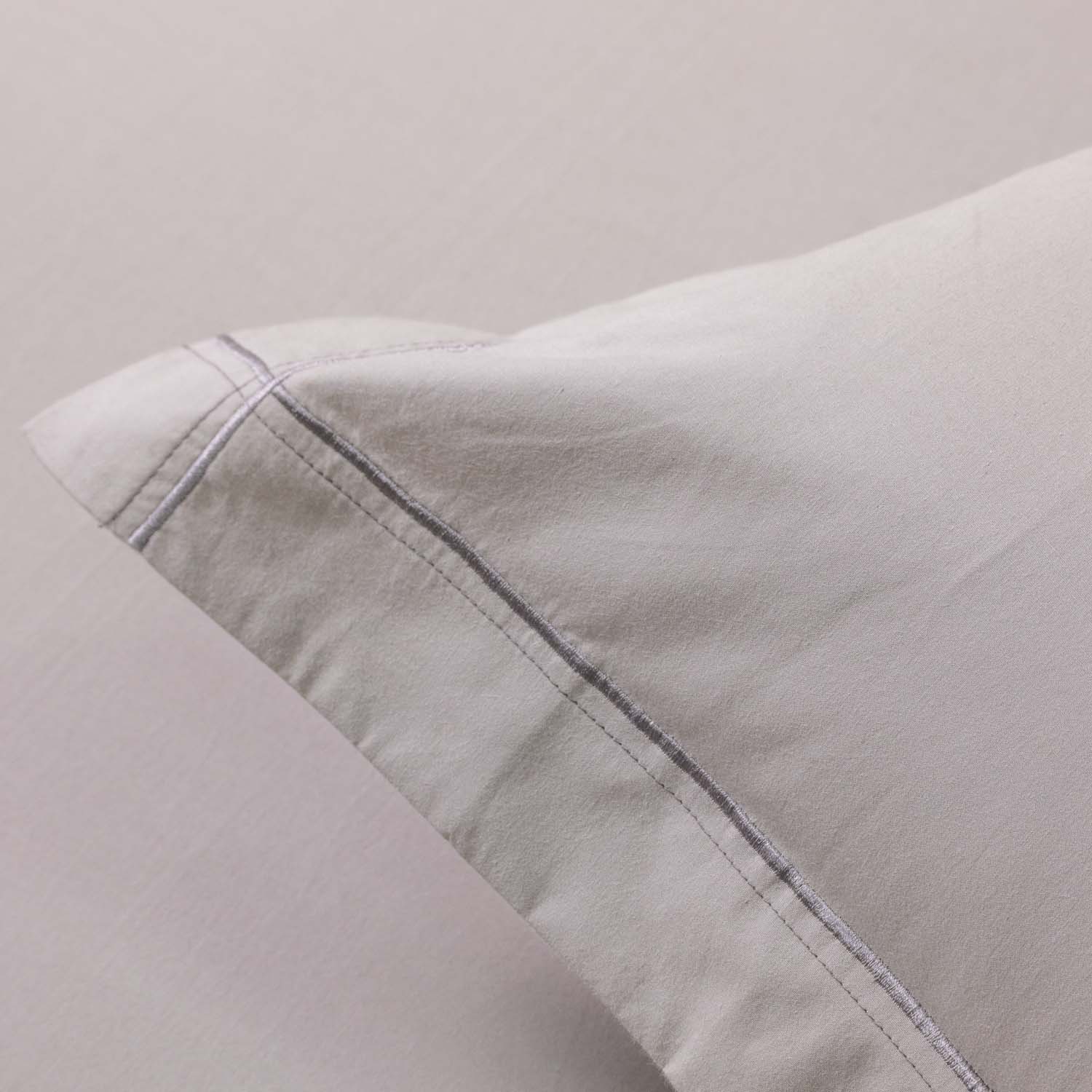 Clair Cotton Percale Flatsheet Set