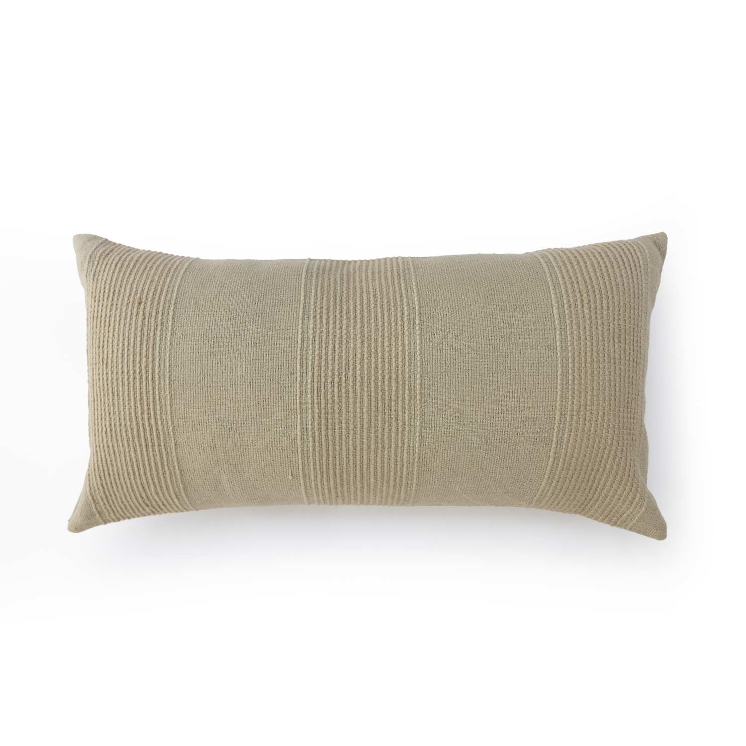 Cotton handloom striped Feira Lumber Cushion Cover