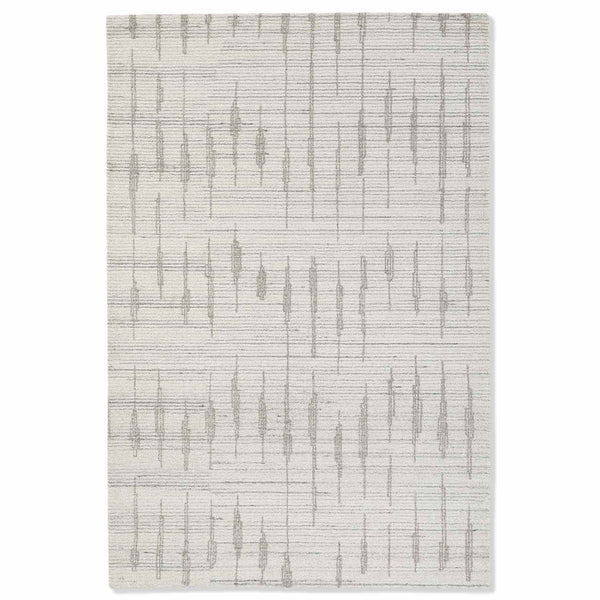 Tik-Tak-Toe Hand Tufted Woollen Rug