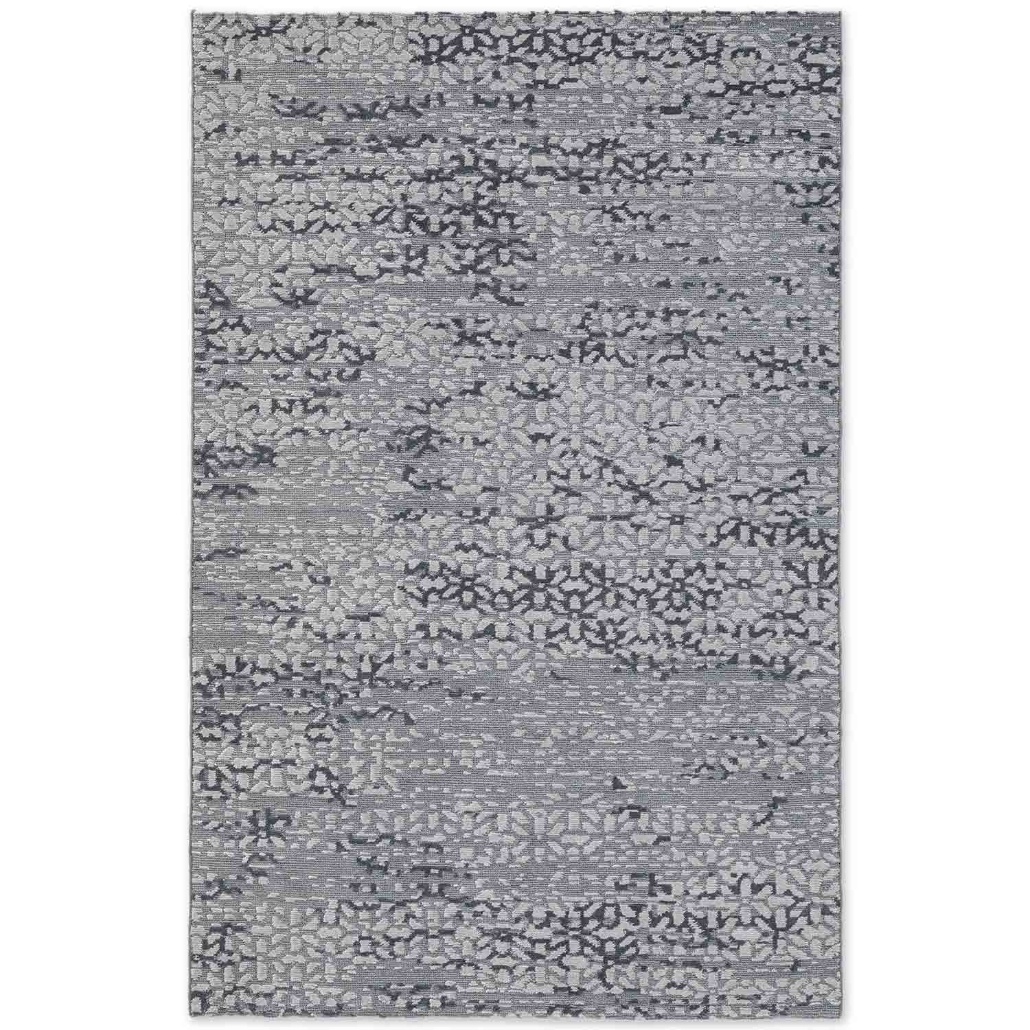 Brown-Whine Hand Knotted Woollen Rug