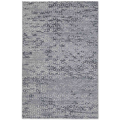 Brown-Whine Hand Knotted Woollen Rug