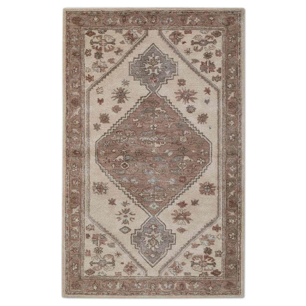 Zardozi Hand Tufted Woollen And Viscose Rug