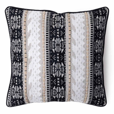 Amaroni Embroidered Resa Cotton Cushion Cover