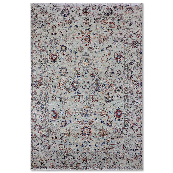 Marina Hand Knotted Woollen And Viscose Rug