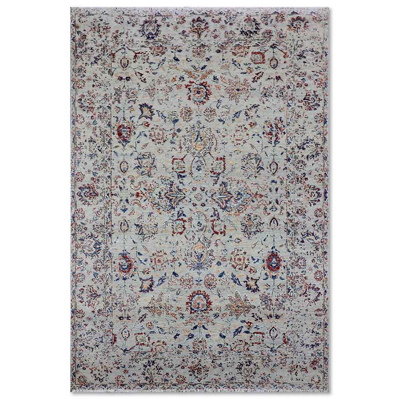 Marina Hand Knotted Woollen And Viscose Rug