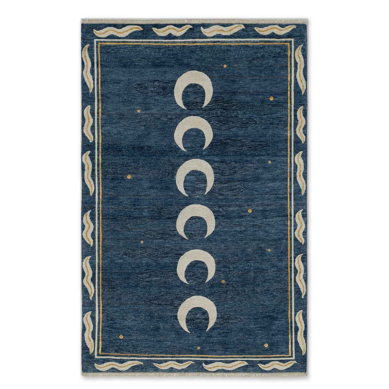 Moonset Hand Knotted Woollen Rug